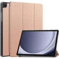 IMoshion Trifold Bookcase voor de Samsung Galaxy Tab A9 Plus - Rosé Goud