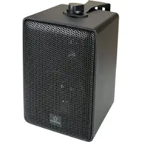 Renkforce RL100W BK Boekenplankluidspreker, zwart, 100 W, 90 Hz - 20000 Hz, 1 paar