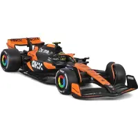 Bburago Auto F1 McLaren MCL38 Miami 2024 Norris met helm