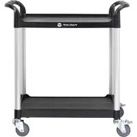 Toolcraft 1296213 Servicewagen Kleur (specifiek): Zwart, Zilver