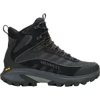 Merrell - Warme wandelschoenen - Moab Speed 2 Thermo Mid WP Triple Black voor Heren - Maat 41.5 - Zwart