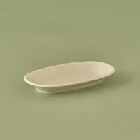 Bella Maison Serveerbord Sand – 19 cm – Elegant Stoneware - 3 stuks