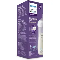 Philips AVENT Babyfles Natural Response Wit vanaf 3 Maanden 1 St Flesjes