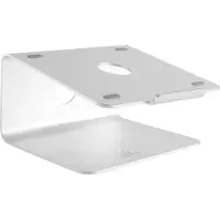 Renkforce Laptop lift met draaibare voet, Notebookstandaard, Zilver