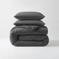 Sleeptime Lazy Dekbed Zonder Overtrek - Antraciet 240 x 200 cm