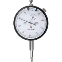 Toolcraft TO-6443499 Meetklok (Ø) 58 mm 10 mm Aflezing: 0.01 mm
