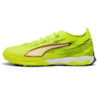 Puma Voetbalschoen 'Ultra 6 Pro Cage' neongeel / lichtrood / zwart / wit