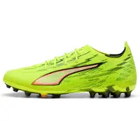 Puma Ultra 6 Ultimate MG Unleashed - Geel/Zwart/Gloeiend rood/Neon