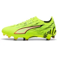 Puma Voetbalschoen 'Ultra 6 Ultimate' limoen / oranje / zwart / wit