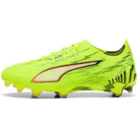 Puma Voetbalschoen 'Ultra 6 Ultimate' neongeel / oranje / zwart / wit