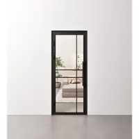 Barnwoodweb Stalen Deur met Glas - 6 vaks modern - op maat gemaakt