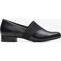 Clarks Juliet Gem Black Leather Schoenen