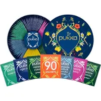 Pukka Tea Luxury Selection Box Giftset - 90 Theezakjes - Biologische Kruidenthee - 6 x 15 Zakjes - Giftset - Theedoos - Thee Geschenkdoos