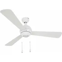 Lt-luce Plafondventilator Bordono LED White