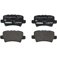 FERODO Remblokset Performance FDS1862, achter