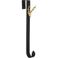 Mica Decorations Kranshanger | | 38 cm (Metaal, Zwart)