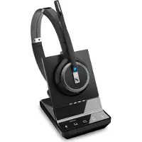 Epos | IMPACT SDW 5066 - EU, Draadloos, Kantoor / callcenter, 20 - 20000 Hz, 136 g, Headset met microfoon, Zwart