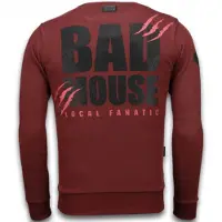 Local Fanatic Bad mouse rhinestone sweater