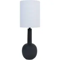 Urban Nature Culture Tafel lamp Escape, ebbenhout en wit