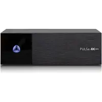 AB-COM AB PULSe 4K MINI DVB-S/S2X /MPEG2/ MPEG4/ HEVC/ Enigma 2 (DVB-S2X), TV-ontvanger, Zwart
