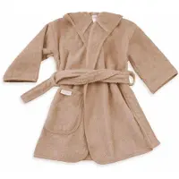 Funnies Badjas Junior Katoen Pinkstone 6-8 Jaar - maat 116 - maat 122 - maat 128