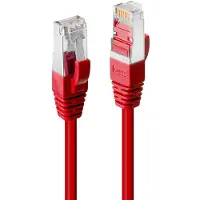 Lindy 45623 S/FTP Cat6 Kabel, rot, 2.00m LSOH, inkl. Testprotokoll
