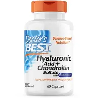Doctors Best - Hyaluronzuur + Chondroïtinesulfaat met BioCell Collageen - 60 capsules