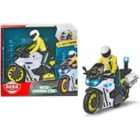 Dickie Toys motorfiets, 17 cm, politie