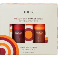IDUN Minerals Ready Set Travel Size Setting Spray Duo Gezichtsmake-up set 1 st