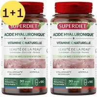 SuperDiet Hyaluronzuur + Vitamine C 2x90 St Capsules