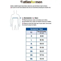 Atlas For Men - Zomerpyjama met micromotieven - Heren - Verkrijgbaar in grote maten - 5XL