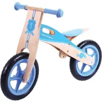 Bigjigs Blauwe Loopfiets