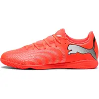 Puma Future 9 Play Zaalvoetbalschoenen (IN) Felrood Zilver Zwart