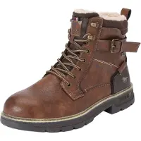 Mustang Veterboots pueblo / donkerbruin