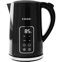Media Evolution COOK-IT Waterkoker - LED Touchscreen - Instelbare Temperatuurregeling - Waterkokers - 1.7L - Elektrisch - Cool Touch