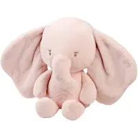 Nattou FanFan Maxi Knuffel Olifant - 60 cm - Zachte baby knuffel - Baby cadeau - Roze