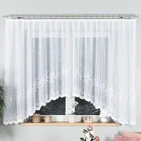 Markizeta Bakaro Serie - Kant en Klare Jacquard Gordijn - 420x160 cm - Subtiel Patroon - Eenvoudige Bevestiging