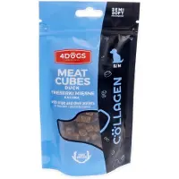 4DOGS – Trainingssnacks van eend – Pens en gewei SEMI-SOFT – Klein – 100 g – Natuurlijk