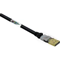 Renkforce DisplayPort-kabel. DisplayPort-connector, DisplayPort-connector. Lengte: 5,00 meter. Kleur: zwart. Modelnummer: RF-5234036. Vergulde connectoren