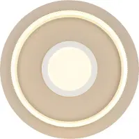 Globo Moderne Plafondlamp Marlenne Zand Bruin Ø 40cm