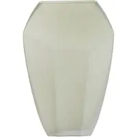 Light & Living VIONNA vaas van glas in olijf groen 30x16x44.5 cm