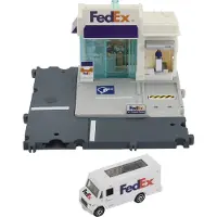 Mattel Action Drivers Fedex Pakketcentrum
