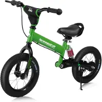Deuba Loopfiets met vering groen