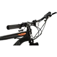 Merax 26 Inch Fully Mountainbike - 21 Shimano Versnellingen - Dubbele Schijfremmen - Dubbelwandige Velgen - 85% Voorgemonteerd - Zwart met Grijs en Oranje