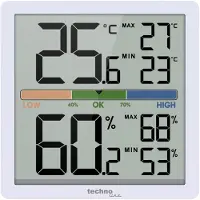 Technoline Thermometer WS 9472 70x70x20mm wit