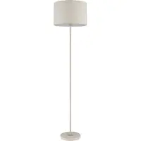 Globo Vloerlamp Deleon zand bruin Ø 40cm