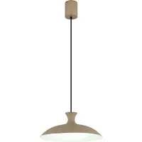 Globo Moderne hanglamp Rocha zand bruin