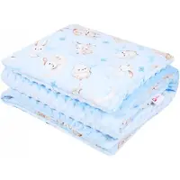 BabyLux Minky Katoenen Dubbelzijdig Dekentje & Kussen 75x100cm