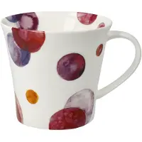 Goebel - Accessoires | Koffie / Thee Mok Aubergine | Beker - porselein - 350ml - 2 stuks