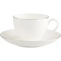 Villeroy & Boch Kaffeetasse mit Untertasse Anmut Platinum No.1 150 ml
